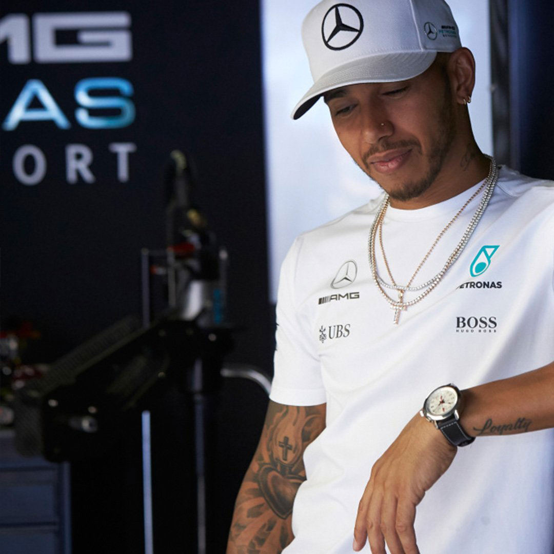 lewis hamilton 和万国iwc腕表