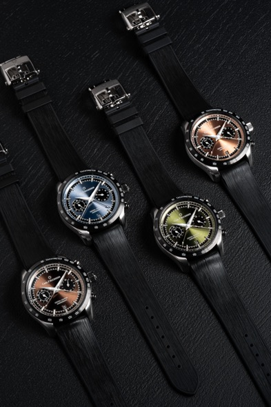 腕间灵感: 宝齐莱 (Carl F. Bucherer) 全新马利龙中央计时码表