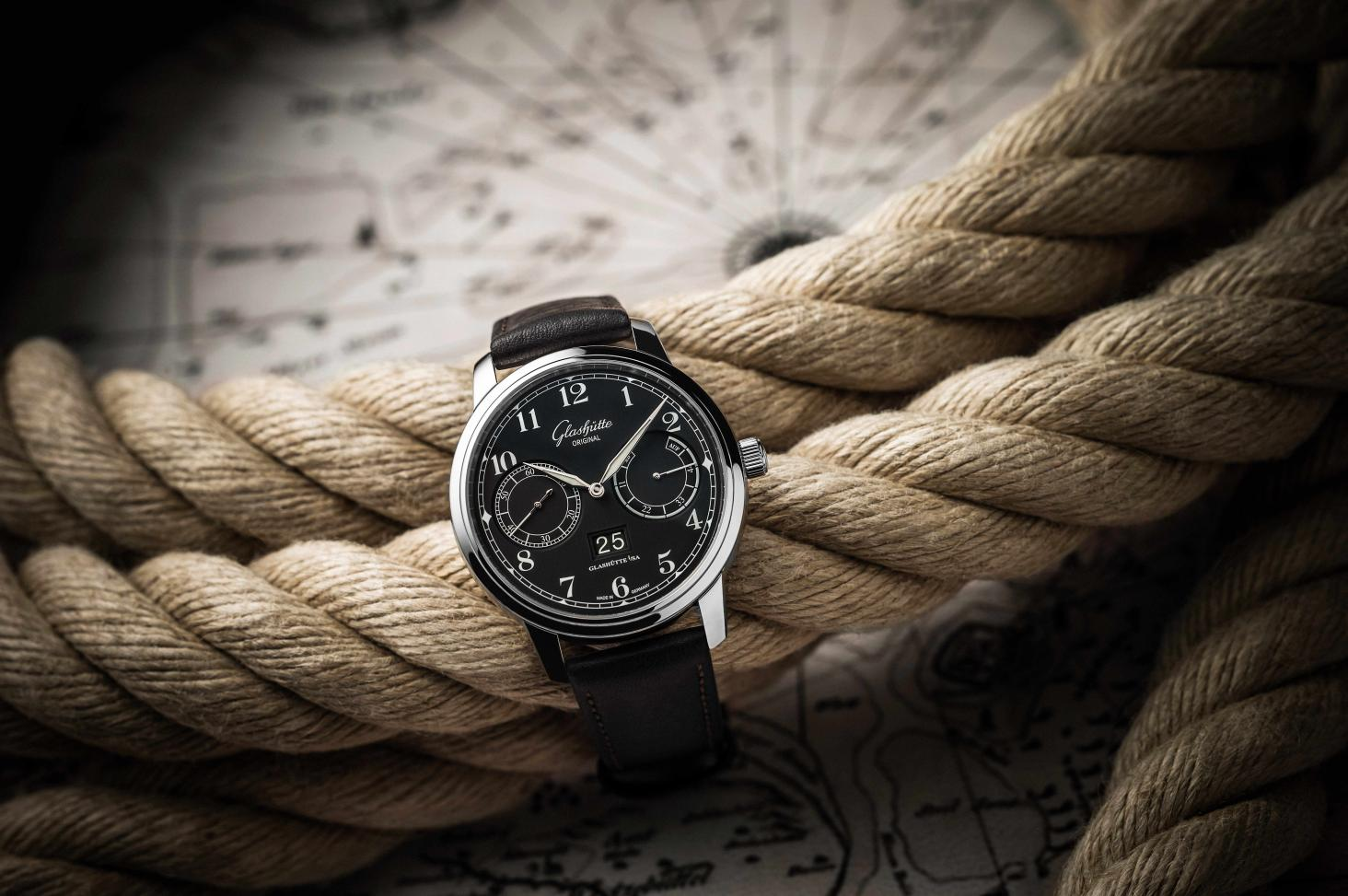 无畏前行 乘风远航 航海与制表艺术的集大成之作——格拉苏蒂原创议员观测表