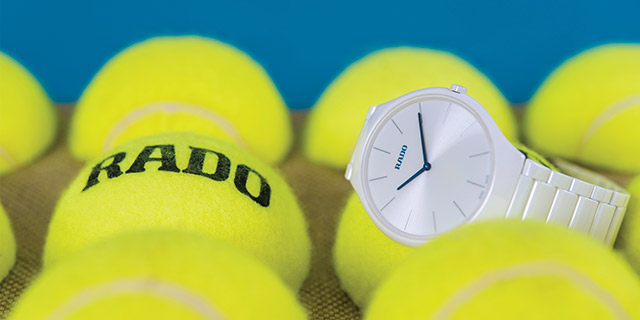 RADO瑞士雷达表以TRUE THINLINE真薄系列腕表致敬网球运动 卓著风格挥洒赛场内外