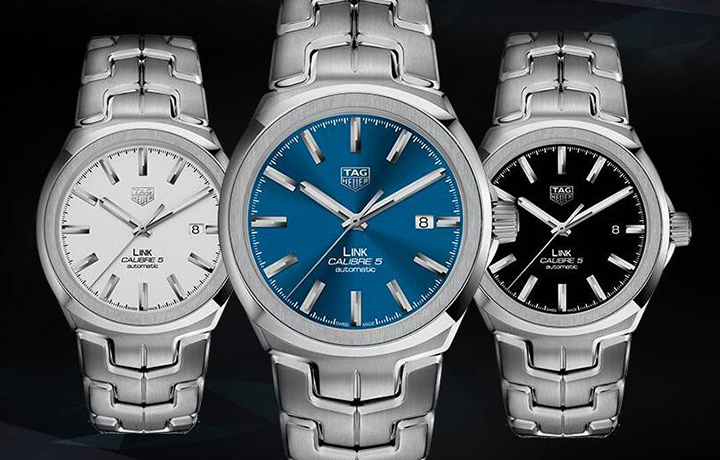 感受TAG HEUER LINK（林肯系列）腕表非凡的优雅风范