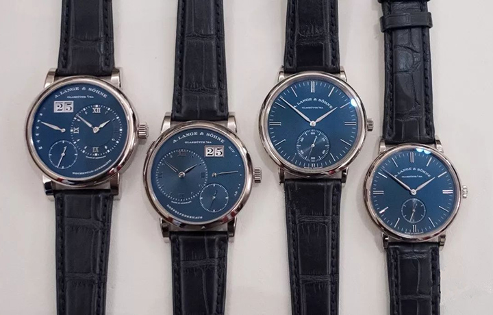 朗格四款全新高颜值蓝色表盘腕表介绍！