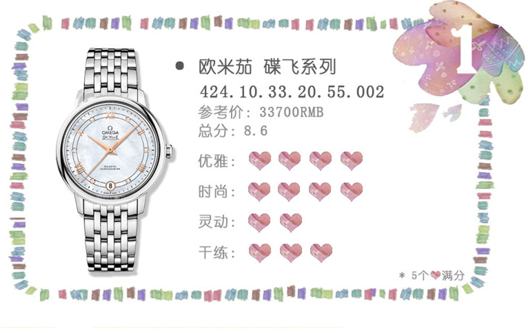 对面的女孩看过来 你的气质和你的腕表真的搭吗?