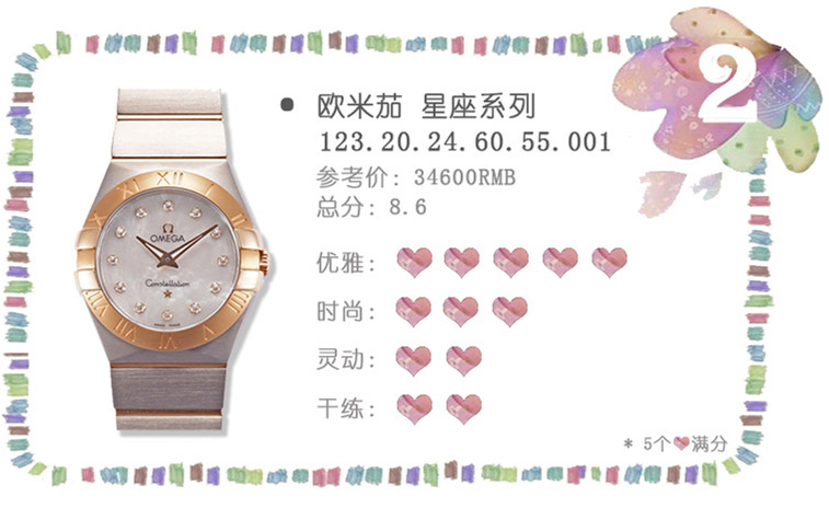 对面的女孩看过来 你的气质和你的腕表真的搭吗?
