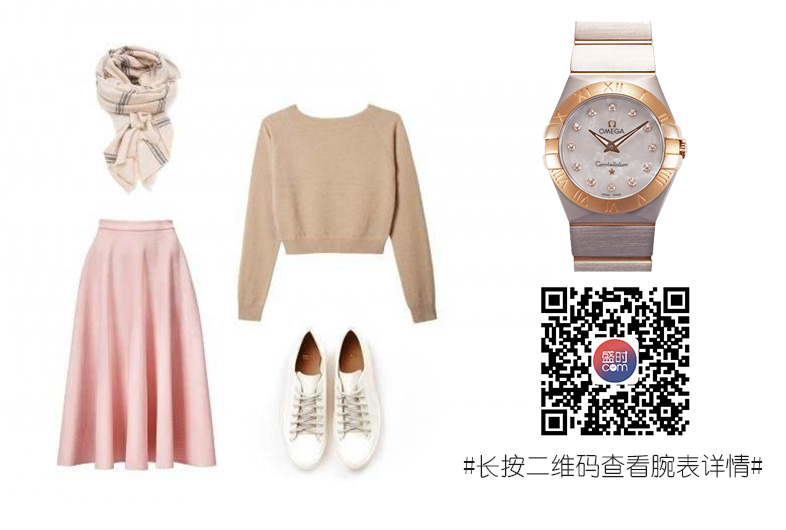 对面的女孩看过来 你的气质和你的腕表真的搭吗？