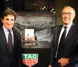 TAG HEUER（泰格豪雅）继续挥洒对环意大利自行车赛的激情