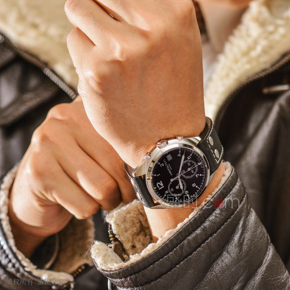 汉米尔顿 Hamilton KHAKI AVIATION 卡其 航空 H76512733 石英 男款圣诞特价仅售2550元！