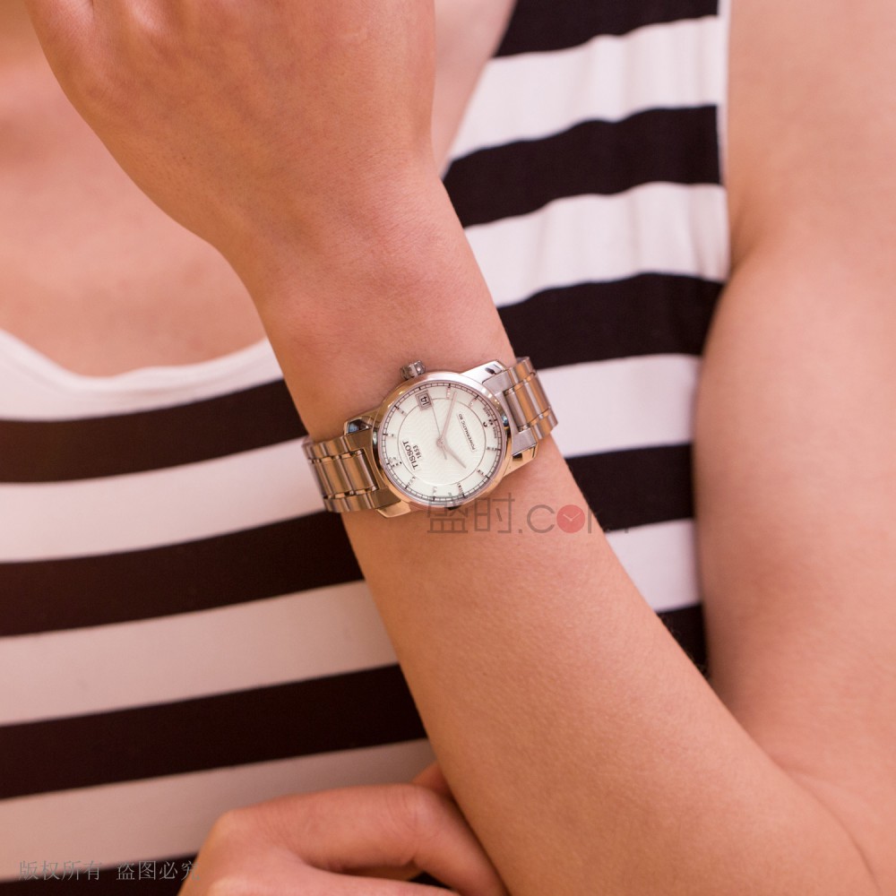 天梭 Tissot 经典系列 T087.207.44.037.00 机械 女款元旦特惠3510元！