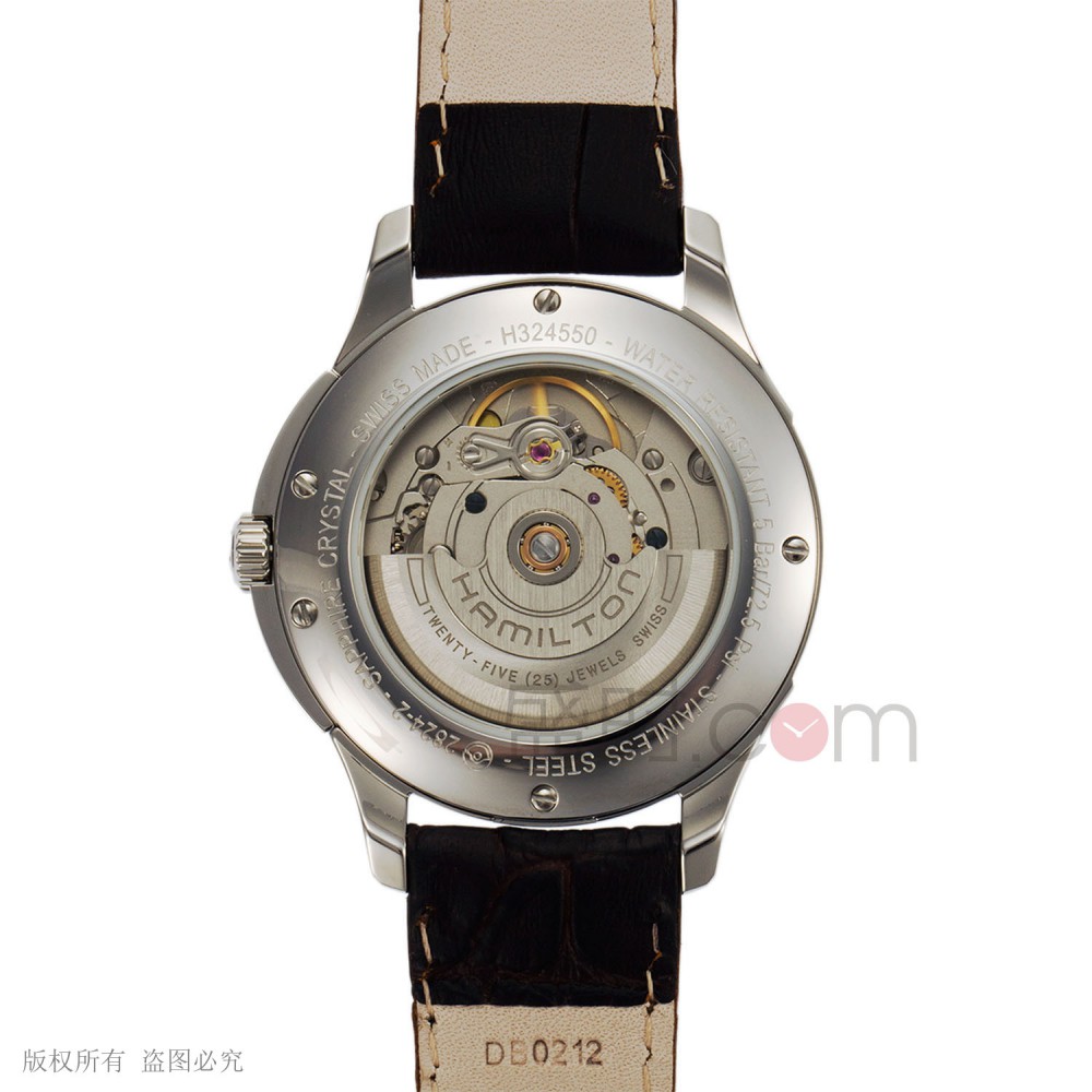 汉米尔顿 Hamilton JAZZMASTER 爵士 H32455557 机械 中性款元旦特惠3270元！