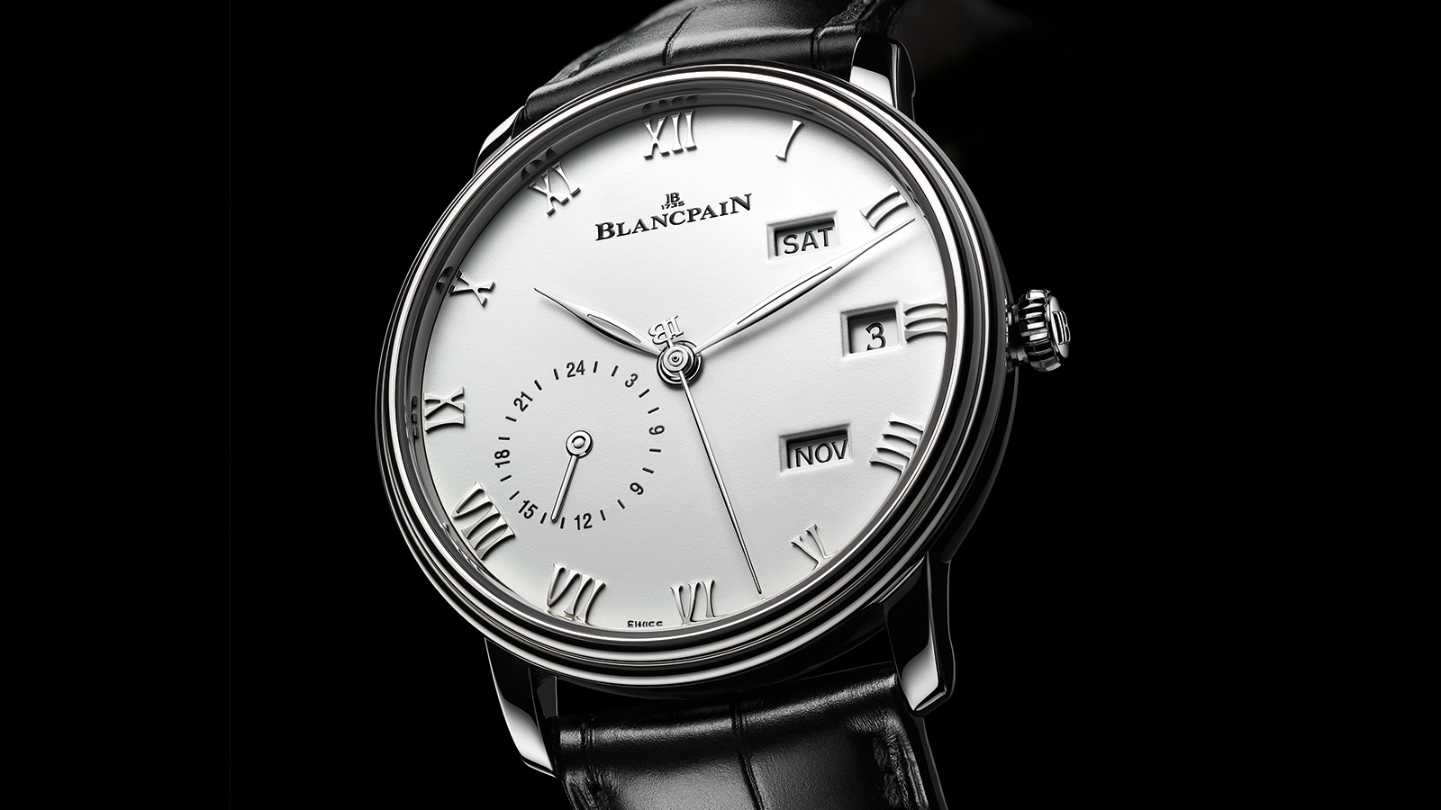 宝珀Blancpain发布Villeret系列——两地时年历腕表精钢款