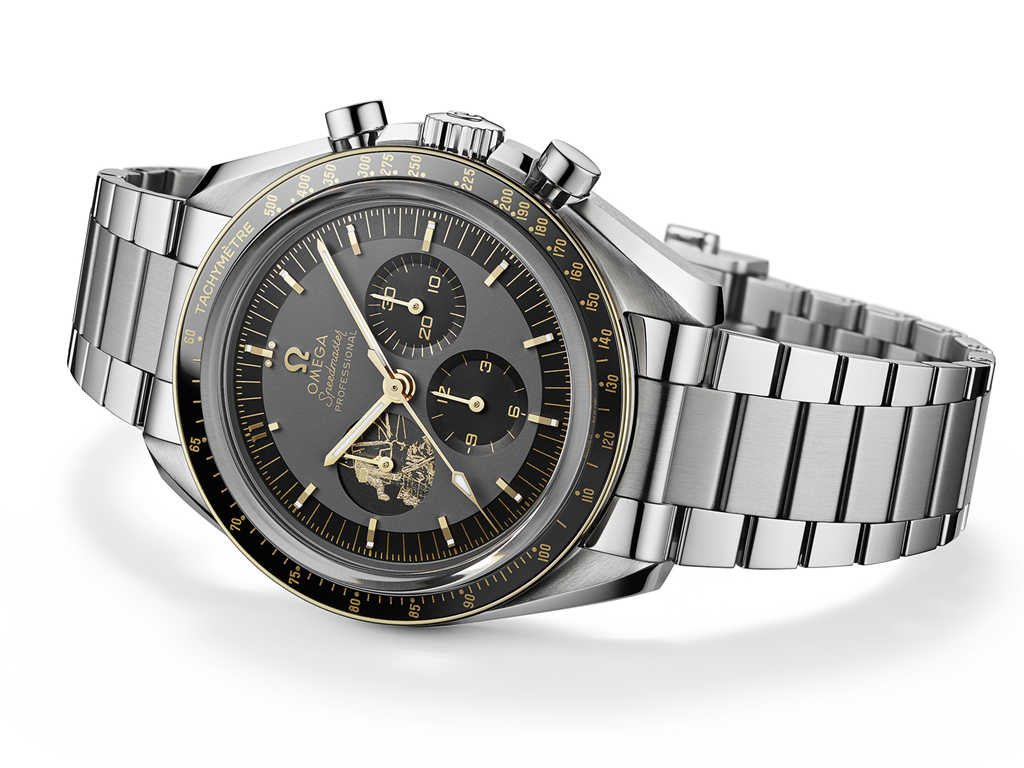 欧米茄发布超霸系列“阿波罗11号”50周年纪念限量版腕表