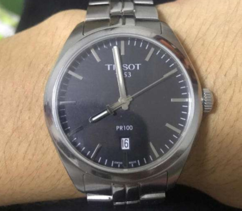 天梭手表pr100系列公价，石英表中值得推荐的手表