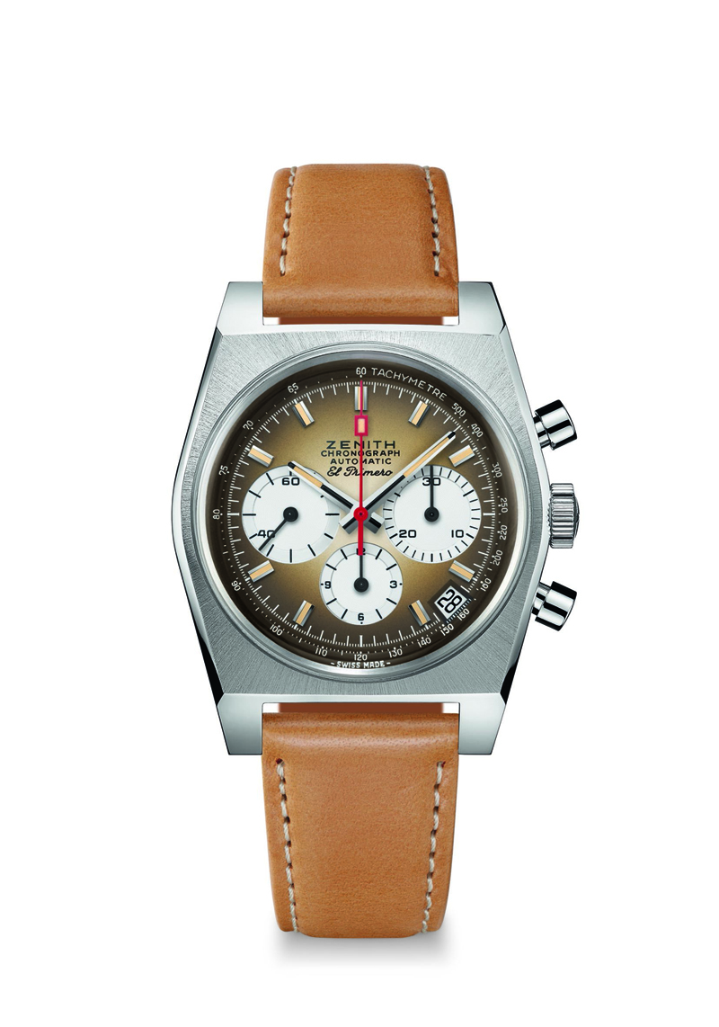再现1969年出品的第一款渐变表盘EL PRIMERO腕表 重磅推出CHRONOMASTER旗舰系列A385复刻版腕表