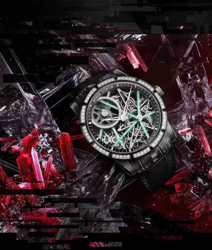 非凡个性 无界魅力 蔡徐坤佩戴 Roger Dubuis 罗杰杜彼腕表