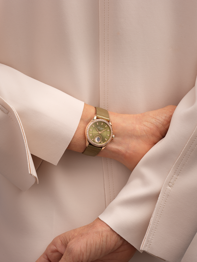 格拉苏蒂原创倾情呈现：Serenade Luna 小夜曲月相腕表 专为现代女性打造的全新机械腕表
