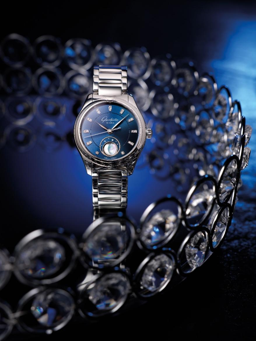 格拉苏蒂原创倾情呈现：Serenade Luna 小夜曲月相腕表 专为现代女性打造的全新机械腕表