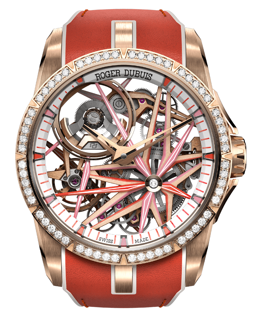 暗夜王者 分秒闪耀 罗杰杜彼ROGER DUBUIS 王者系列霓虹腕表化身“暗夜焦点”