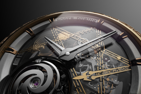 浩瀚银河 为和平而来 罗杰杜彼ROGER DUBUIS重磅发布 王者系列单飞行陀飞轮艺术家合作腕表-DR. WOO